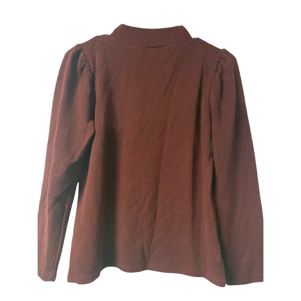 Madewell Women's (Re)Source Plush Sleeve Top Size Medium - Picture 3 of 9